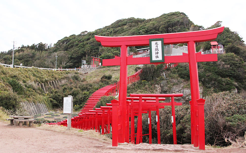 元乃隅神社海側